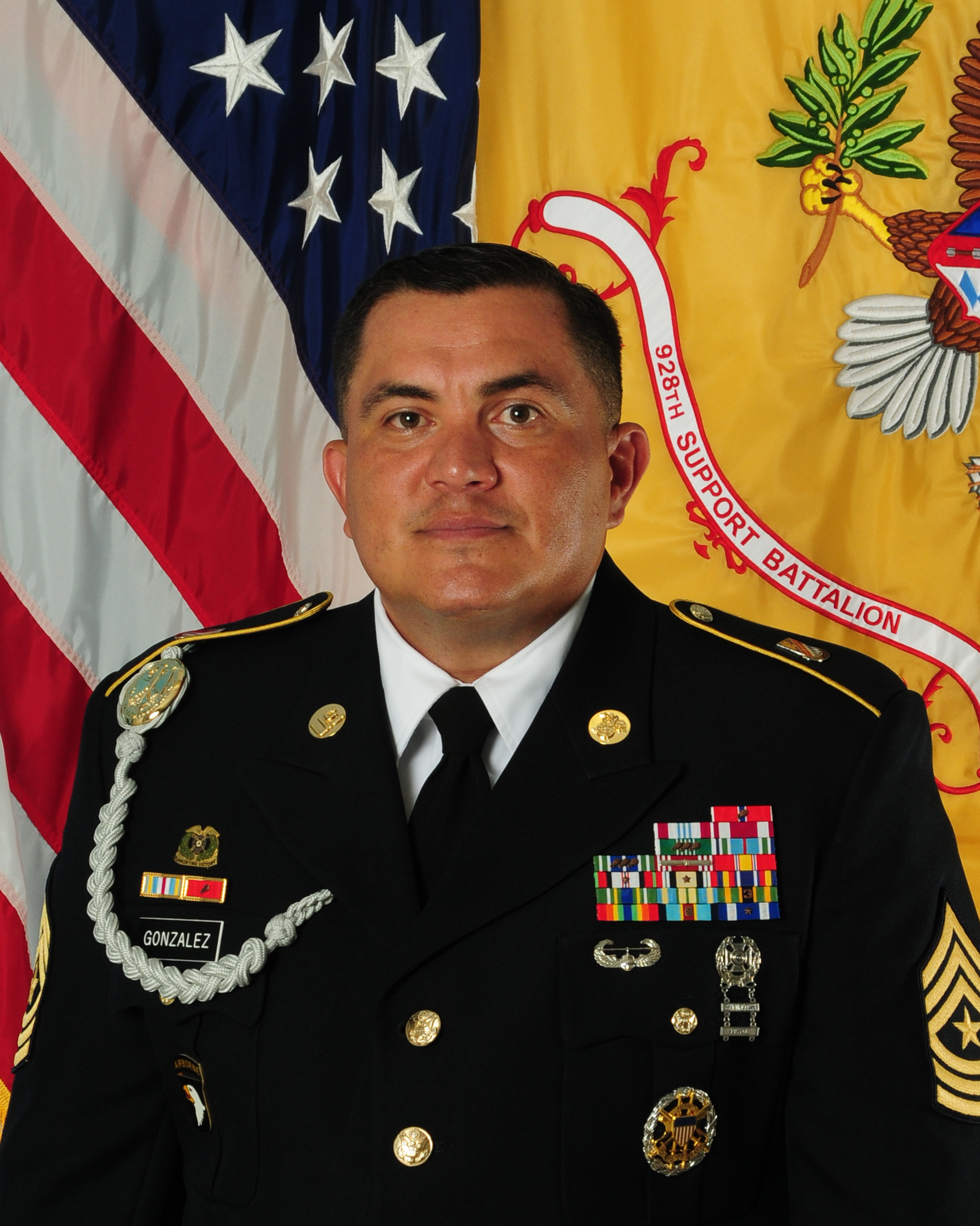 Command Sgt. Maj. Moises E. Gonzalez